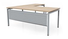 L Shaped Desk Shells PBD Furniture 66in x 72in L-Desk with Modesty Panel 