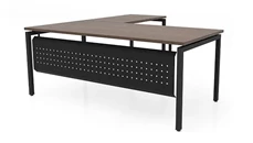 L Shaped Desk Shells PBD Furniture 72in x 78in L-Desk with Modesty Panel