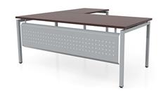 L Shaped Desk Shells PBD Furniture 72in x 84in L-Desk with Modesty Panel 