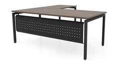 L Shaped Desk Shells PBD Furniture 72in x 72in L-Desk with Modesty Panel