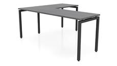 L Shaped Desk Shells PBD Furniture 72in x 60in Slender L-Desk