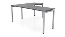 L Shaped Desk Shells PBD Furniture 72in x 60in Slender L-Desk 