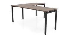 L Shaped Desk Shells PBD Furniture 72in x 60in Slender L-Desk 