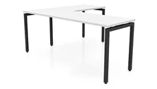 L Shaped Desk Shells PBD Furniture 72in x 60in Slender L-Desk 