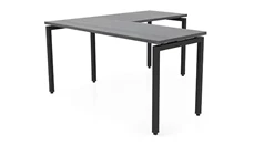 L Shaped Desk Shells PBD Furniture 60in x 60in Slender L-Desk