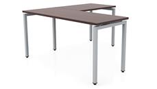 L Shaped Desk Shells PBD Furniture 60in x 72in Slender L-Desk 