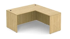 L Shaped Desk Shells PBD Furniture 60in x 65in Reversible L-Shaped Desk