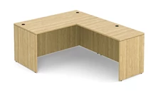 L Shaped Desk Shells PBD Furniture 60in x 77in Reversible L-Shaped Desk