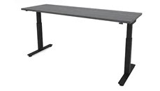 Standing Desks - Electronically Adjustable PBD Furniture 60in x 30in Dual Motor 3 Stage Adjustable Height Sit to Stand Desk