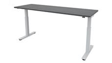 Standing Desks - Electronically Adjustable PBD Furniture 48in x 24in Dual Motor 2 Stage Adjustable Height Sit to Stand Desk