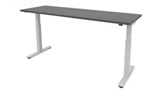 Standing Desks - Electronically Adjustable PBD Furniture 48in x 24in Dual Motor 2 Stage Adjustable Height Sit to Stand Desk