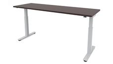 Standing Desks - Electronically Adjustable PBD Furniture 60in x 24in Dual Motor 2 Stage Adjustable Height Sit to Stand Desk