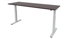 Standing Desks - Electronically Adjustable PBD Furniture 60in x 24in Dual Motor 2 Stage Adjustable Height Sit to Stand Desk
