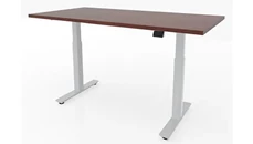 Standing Desks - Electronically Adjustable PBD Furniture 48in x 30in Dual Motor 3 Stage Adjustable Height Sit to Stand Desk