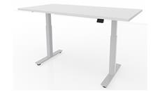 Standing Desks - Electronically Adjustable PBD Furniture 66in x 30in Dual Motor 3 Stage Adjustable Height Sit to Stand Desk