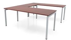U Shaped Desk Shells PBD Furniture 72in x 96in OnTask U-Desk 