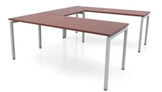 U Shaped Desk Shells PBD Furniture 72in x 96in OnTask U-Desk 