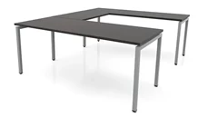 U Shaped Desk Shells PBD Furniture 72in x 96in OnTask U-Desk 