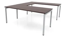 U Shaped Desk Shells PBD Furniture 72in x 90in OnTask U-Desk