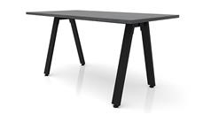 Writing Desks PBD Furniture 48in x 24in Metal A-Leg Desk