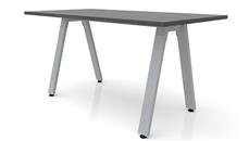 Stand-Alone Desk Shells PBD Furniture 72in x 36in Metal A-Leg Desk