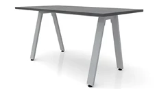 Stand-Alone Desk Shells PBD Furniture 72in x 36in Metal A-Leg Desk