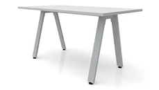 Writing Desks PBD Furniture 72in x 30in Metal A-Leg Desk