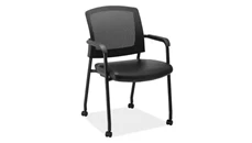 Lobby & Guest Chairs - Metal PBD Furniture Micro Side Chair with Casters