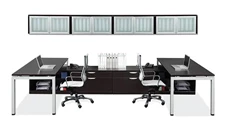 Workstations PBD Furniture 2 Person Workstation