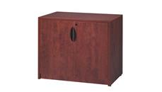 Low Storage Cabinets PBD Furniture 37-1/4in H Laminate Wood Door Storage Cabinet