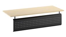 Desk Parts & Accessories PBD Furniture Perforated Metal Modesty Panel for 60in and 66in Desk Tops