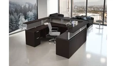 Reception Desks - U Shaped PBD Furniture U Shaped Reception Desk
