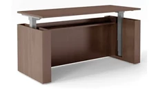 Standing Desks - Electronically Adjustable PBD Furniture 72in x 30in Height Adjustable Desk