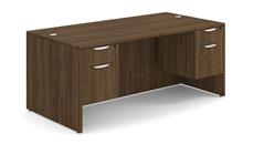Executive Desks PBD Furniture 72in x 30in Double Hanging Pedestal Desk