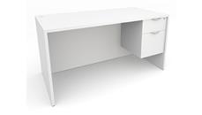 Executive Desks Office Source Furniture 60in x 30in Single Hanging Pedestal Desk