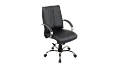 Executive Desk Chairs WFB Designs Mid Back Leather Executive Chair