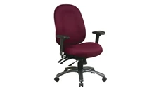 Ergonomic Task Chairs Office Star Office Chair High-Back Ergonomic Multi-Function Fabric Seat