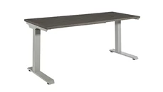 Standing Desks - Electronically Adjustable Office Star 72in x 24in Height Adjustable Desk with 3 Stage Motor