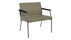Lobby & Guest Chairs - Metal WFB Designs Big & Tall Large Occupant Polyurethane Bariatric Guest Chair