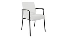 Lobby & Guest Chairs - Metal WFB Designs Low Back Faux Leather Guest Chair