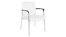 Lobby & Guest Chairs - Metal WFB Designs Low Back Faux Leather Guest Chair