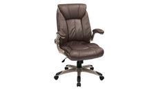Executive Desk Chairs WFB Designs Mid Back Faux Leather Chair