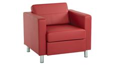 Club & Lounge Chairs WFB Designs Arm Chair in Enhanced Vinyls