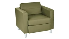 Club & Lounge Chairs WFB Designs Arm Chair in Enhanced Vinyls