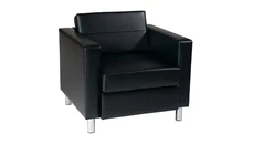 Club & Lounge Chairs WFB Designs Arm Chair in Essential Vinyl Upholstery