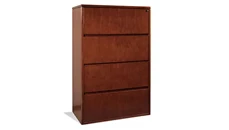 Lateral File Cabinets WFB Designs 4 Drawer Wood Veneer Lateral File