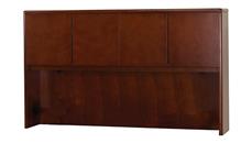 Desk Hutches WFB Designs 72in W Overhead Wood Veneer 4 Door Hutch