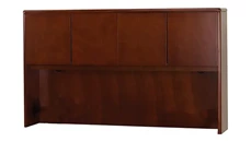 Desk Hutches WFB Designs 72in W Overhead Wood Veneer 4 Door Hutch