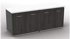 Storage Credenzas WFB Designs 72in x 24in Double Storage Credenza Cabinet