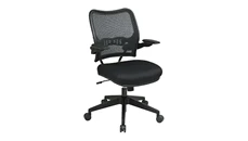 Ergonomic Task Chairs WFB Designs Deluxe Mesh Grid Back and Fabric Mesh Seat Office Chair